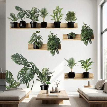 Set 4 Tablou Decorativ 3D Autoadeziv